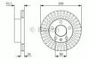 BOSCH 0 986 479 U68 Brake Disc